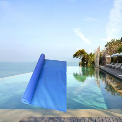 China Safety blanket/Solar blanket /thermal BLUE SOLAR POOL COVER/sheet cover OUTDOOR 400 MICRON BUBBLE COVER 6 X 3M for sale