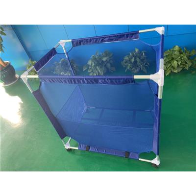 China Durable Single Fold Pool Main Product Portable Movable Metal Plant Plastic Storage Bins for sale