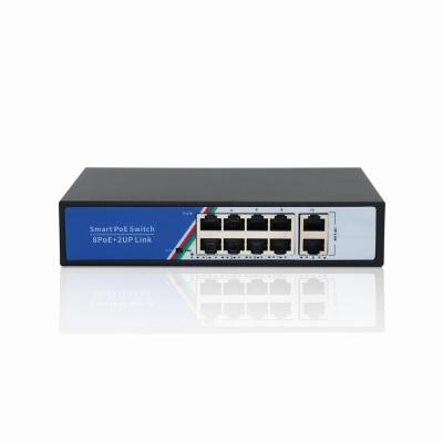 China VLAN Support OEM 8 Gigabit 16 24 32 48 Port Port Ethernet Poe Switches 10/100/1000m For Hikvision IP Camera for sale