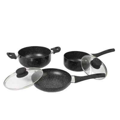 China Worthwhile viable buy customizable nonstick aluminum nonstick cookware set with lid for sale