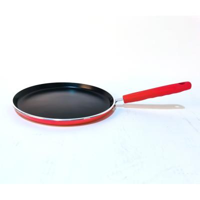 China General use for wholesales gas and induction cooker pressed round pizza tray and aluminum pressed pan 20cm 24cm 28cm pizza pan 30cm for sale