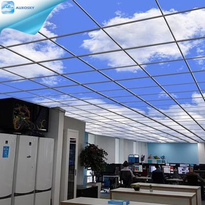 China AUXOSKY 10Year Modern Model Designer Provide No Distortion Online Free Model To You With LED Blue Sky Cloud Skylight Panel Solution for sale