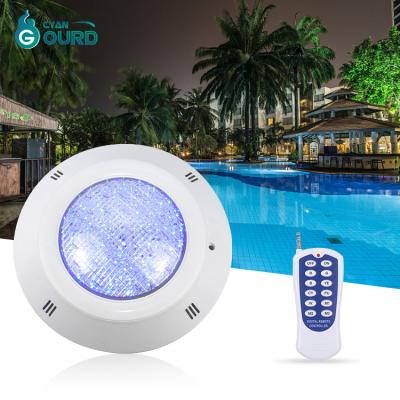 China Resort center/gym/villa/outdoor 12v 12w 18w 25w 35w 45w playground waterproof underwater wall Ip68 led submersible pool lights for sale