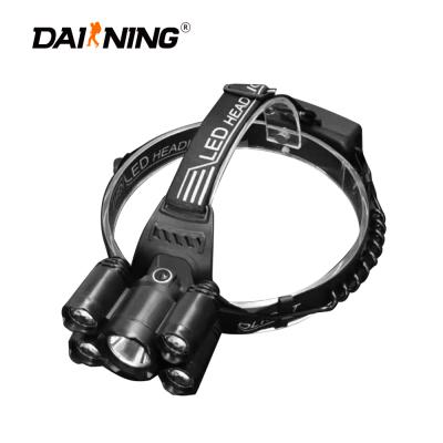 중국 Camping/Hiking/Cycling/Hunting 2021 DAINING Hot Selling Headlight Rechargeable Waterproof Headlight USB 3 Modes For Camping 판매용