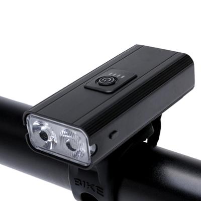 China High Lumen Super Bright USB Front Bicycle Light Led USB Rechargeable New Night Riding Rechargeable Waterproof Outdoor Bike Accessories for sale