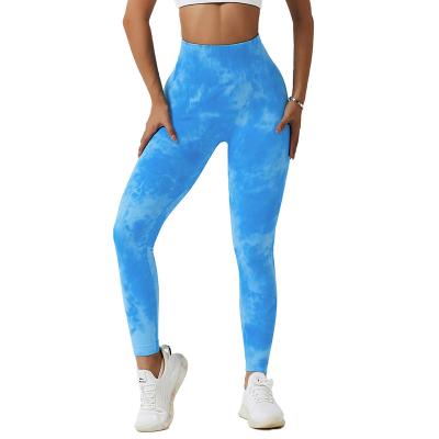 China Breathable Seamless High Waist Yoga Pants Women's Sports Tight Running Pants Fishing Butt Lift Fitness Quick Dry Pants for sale