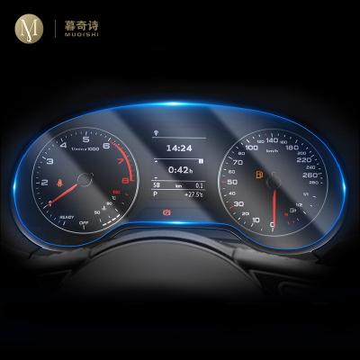 China Tachometer For Audi A3 8P 8V 2013-2019 Car Tachometer LED Film TPU Screen Protective Film Transparent Anti-scratch film Accessories Refit for sale