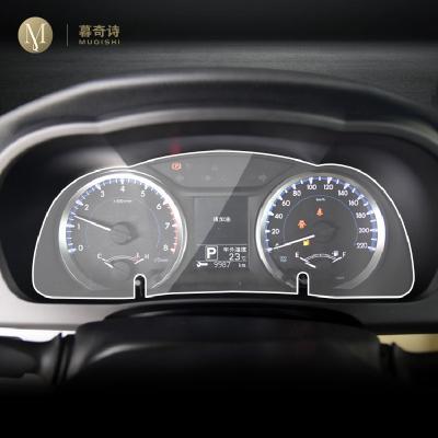 China Transparent Anti-Scratch Car Tachometer LED Film TPU Screen Protective Film Anti-scratch Film Accessories Refurbishment For Toyota Highlander for sale