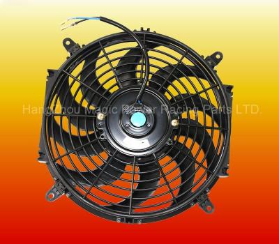 China Water Hard Plastic Auto Radiator Wrapping Fan With Universal Bend Wings for sale