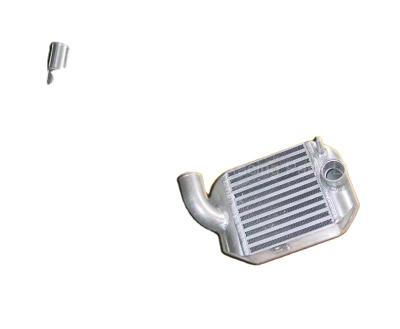 China Aluminum core and double set of pipes intercoolers with 2