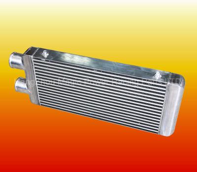 China UNIVERSAL Aluminum BAR & PLATE 600X300X76 FMIC INTERCOOLER SAME SIDE IN and OUT of UNIVERSAL for sale