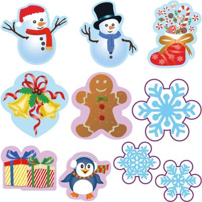 China Europe Winter Cutouts For Classroom Decoration 10Pcs Christmas Party Decor Cutout for sale