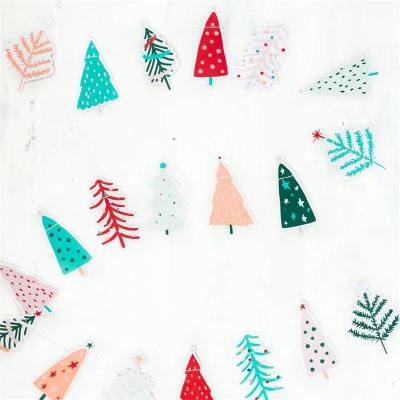 China Europe Christmas Tree Banner Holiday Party Decorations for Merry Christmas Party Baby Shower Favors for sale