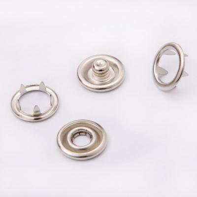 China Viable Factory Direct Button Spring Ring Button Metal Snap Snap Button for sale