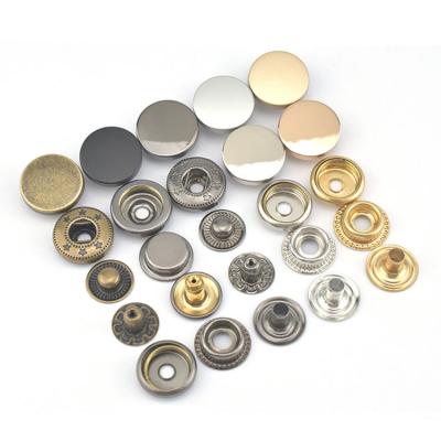 China Custom Dry Cleaning Factory Supply Metal Snap Button Metal Snap Buttons for sale