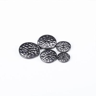 China Factory viable supplies button metal brass 4 holes zinc alloy plating antique brass shirt button for clothing for sale