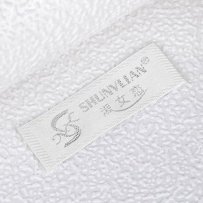 China Good Quality Private Label Apparel Washable Label Woven Neck Label Logo for sale