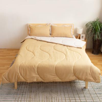 China Home Cavity Polyester Microfiber Siliconized Fiber Soft Comforter Doona for sale