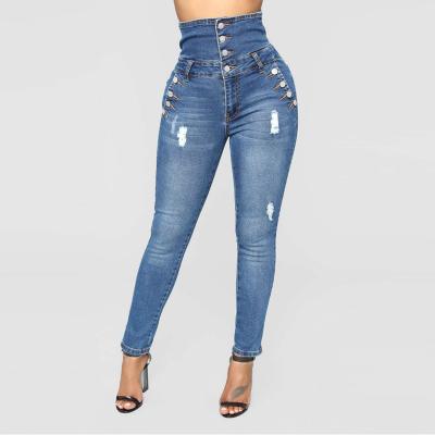 China QUICK DRY plus size pants and jeans ripped plus high waisted jeans women jeans pants for women for sale