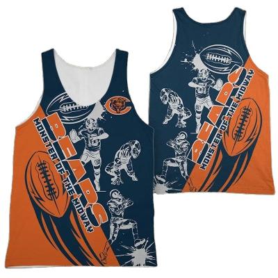 China QUICK DRY Custom Design Singlets Sleeveless Mesh Fabric Mens Cool Tank Tops OEM Gym Athletic Sport T-Shirt for sale