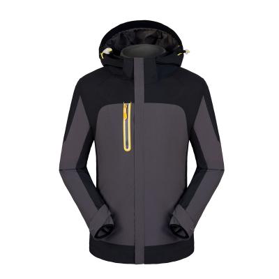 China Unisex Branded Hooded Waterproof 100% Waterproof Winter Polyester Breathable Fleece Jacket Mountain Rain Jackets for sale