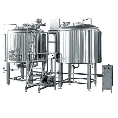 China Hotels Beer Brewing Equipment for Microbrewery Brewing Beer for sale