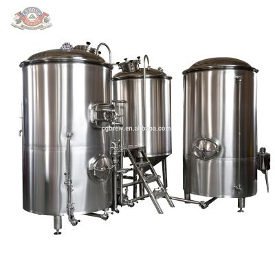 China Commercial Brewpub Beer Brewery Restaurant Stainless Steel Micro 1000l Beer Brewery Equipment for sale