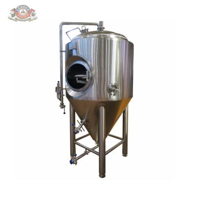 China Conical Beer Brewing System 100L-10000L Fermenter Tank Fermentation Equipment For Draft Beer Yeast Fermentation for sale