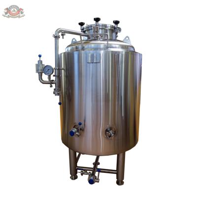 China Sus304 or sus316 (red copper outside optional) 200L stainless steel fermentation equipment craft beer processing steel brew pot for sale