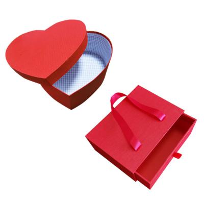 China Customization Recyclable Wholesale Heart Shaped Gift Box Gift Box Packaging Gift Box Luxury for sale