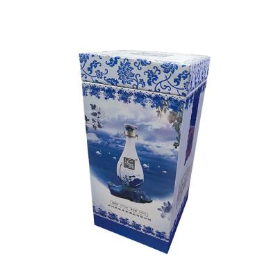 China Recyclable Custom Luxury High End Wine Gift Box Packaging Wholesale Premium Wine Box for sale