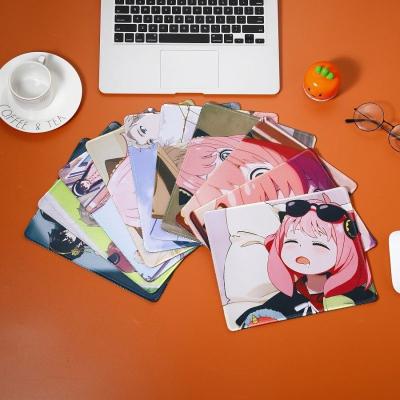 China Wholesale Cartoon Japanese Anime SPY FAMILY X Printed Rubber Mouse Pad for sale