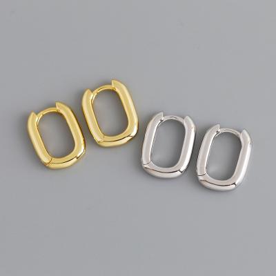 China FASHIONABLE Earings for Women S925 Pure Silver Plated Earrings with Gold and Silver for sale