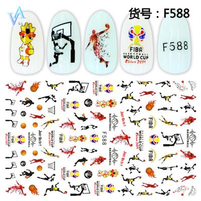 China Easy to Apply and Remove Wholesale Hot Selling Cartoon Butterfly Nail Sticker Nail Decal Nail Decorations for sale