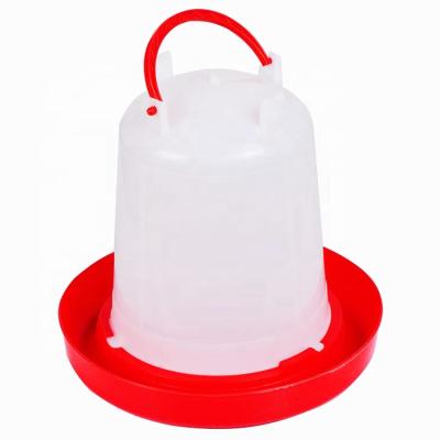 China 14L 11L 6L 4L 3L 1.5L 1L Portable Stronger Plastic Chicken Straight Type Water Drinker For Poultry Animal for sale