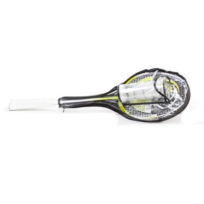 China Elastic Type Custom Top Selling Steel Badminton Rackets With Shuttlecock For 2 Players for sale