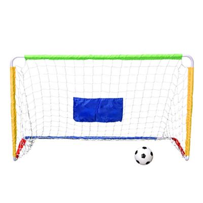 China Outdoor Sports Folding Mini Soccer Goal For Kids With Ball And Air Pump for sale