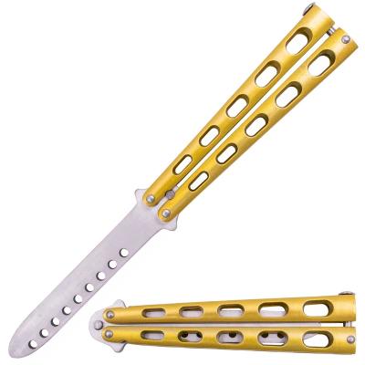 China Non-variable Butterfly Trainer Balisong Practice Tool, Tactical Folding Blade Practice Trainer for sale