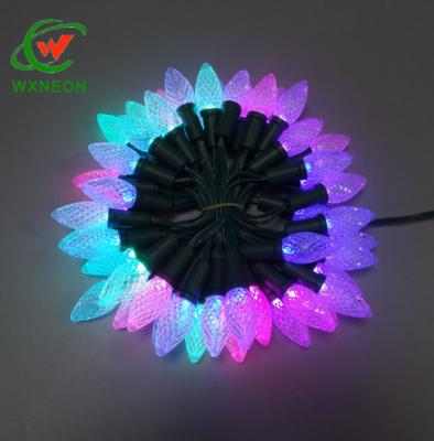 China Affordable Christmas Decoration Color Changing C7 C9 RGB WS2811 UCS1903 Led String Christmas Lights New for sale