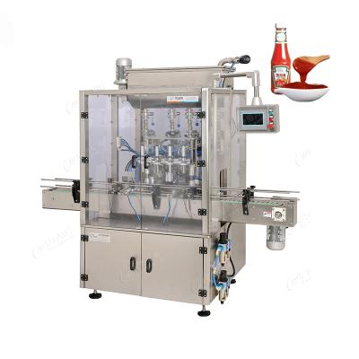 China Food Tomato Ketchup Production Line Industrial Machinery Tomato Sauce Filling Machine for sale