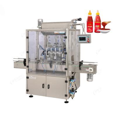 China Automatic Tomato Sauce Chili Sauce Filling Food Tomato Sauce Processing Line Machine for sale