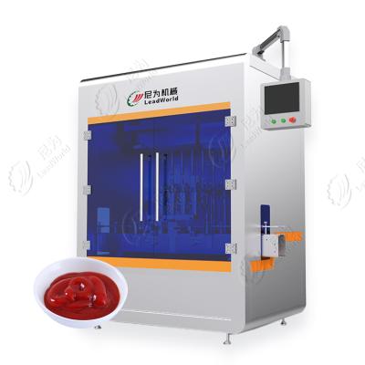 China High Precision Filling Automatic Paste Level Filler Cosmetic Piston Cream Filling Machine for sale