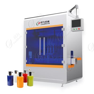 China High Precision Automatic Fill Level Liquid Soap Detergent Filling Machine Do the Dishes Liquid Filling Machine and Packing Machine for sale