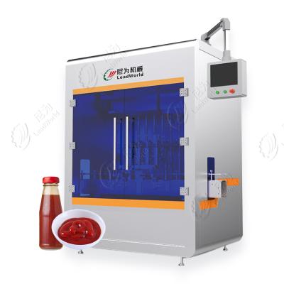 China High Precision Fill Level Sauce Cosmetic Pneumatic Honey Paste Perfume Automatic Oil Powder Bottles Liquid Filling Machine for sale