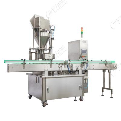 China Easy Operation Automatic Pickle Filling Machine Pickles Pickled Vegetables Filling Capping Production Line for sale