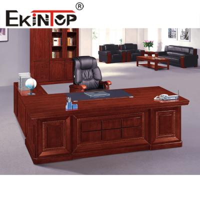 China Wood Veneer Top Executive Office Desk For Boss Manager Supervisor for sale