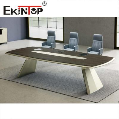 China Luxury Boardroom Wooden Office Meeting Conference Table 8/10 Person for sale