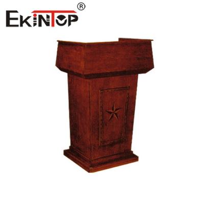 China Standing Podium Leader'S Podium Conference Room Podium Hotel Welcome Platform for sale