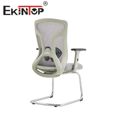 China Einstellbarer Hot Sale Ergonomischer Drehstuhl aus Mesh Bürostuhl Gepolsterte Lordosenstütze Ergonomische Bürostühle zu verkaufen