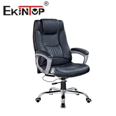 Chine Mobilier de bureau réglable en cuir PU ChairBoss chaise de bureau à vendre